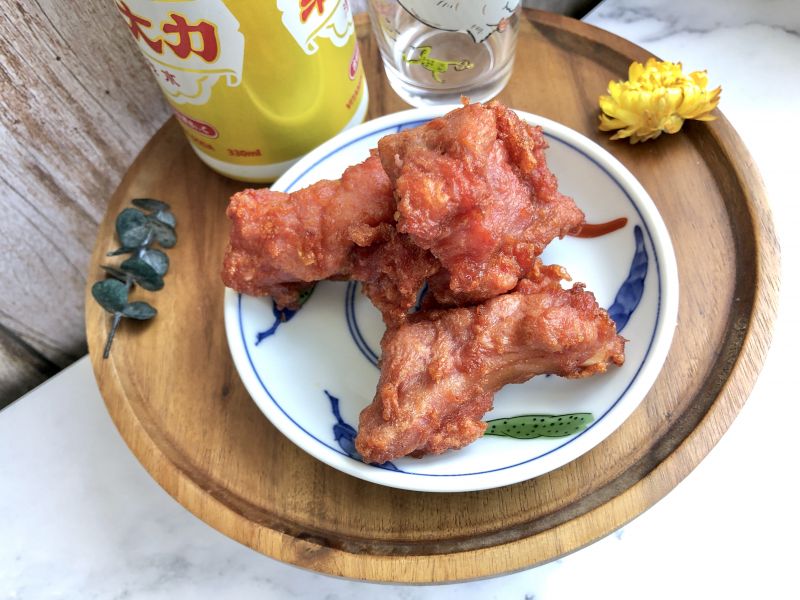 紅麴排骨酥 竹蓮嚴選,竹蓮市場,紅麴,豬肉,排骨酥,豬肉,宵夜美食,家常菜,宵夜,家常菜