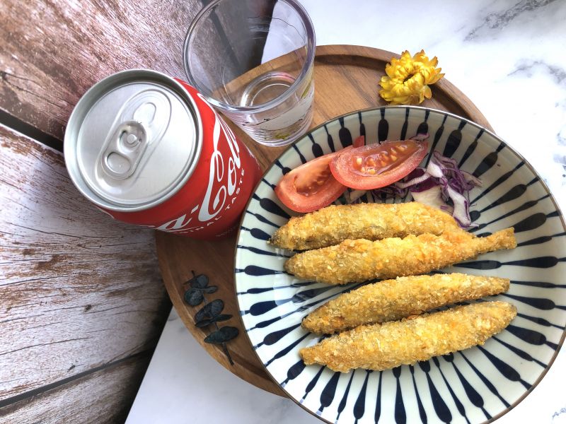 香酥炸柳葉魚(有魚蛋) 竹蓮嚴選,竹蓮市場,柳葉魚,炸柳葉魚,熟食,即時美食,即食,宵夜,家常菜
