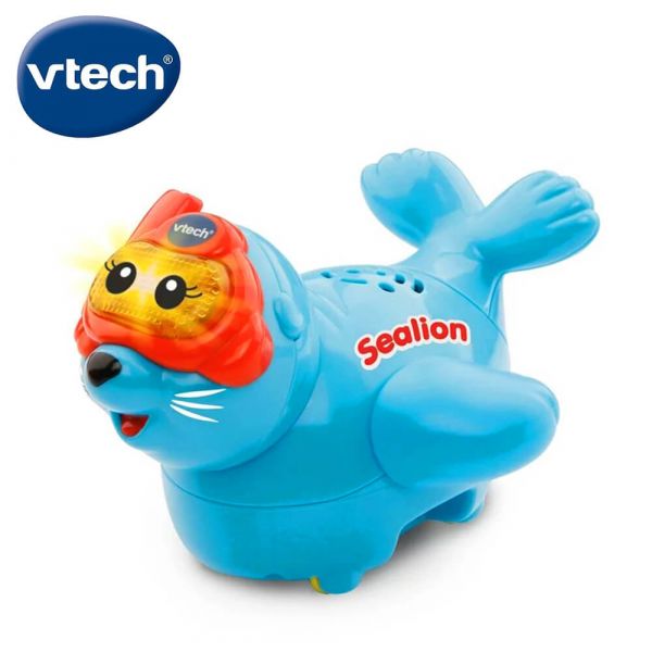 【Vtech】2合1嘟嘟戲水洗澡玩具系列(搖擺海獅) 