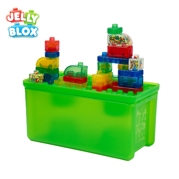 【Jelly Blox】果凍多感積木2合1疊疊樂_30顆 