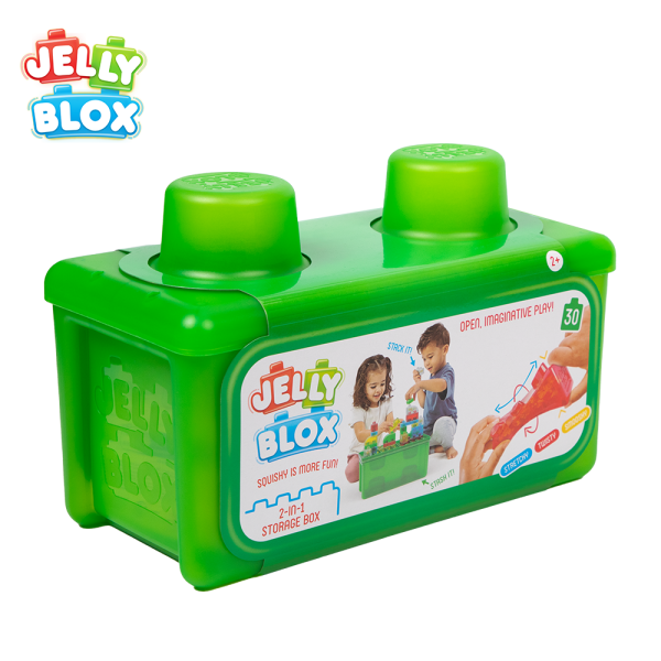 【Jelly Blox】果凍多感積木2合1疊疊樂_30顆 