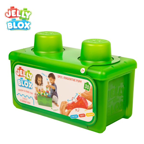 【Jelly Blox】果凍多感積木2合1疊疊樂_30顆 