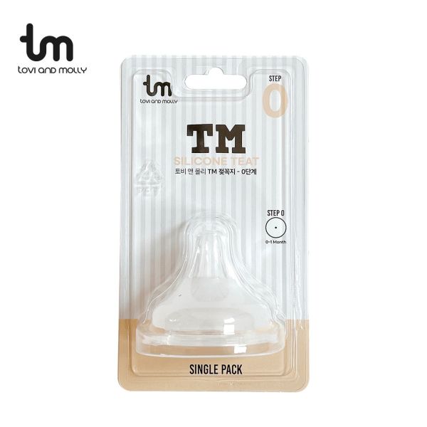 【tovi and molly】寬口瓶360°全方位防脹氣奶嘴 (多階段可選) 