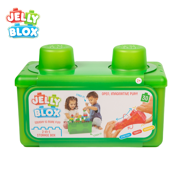 【Jelly Blox】果凍多感積木2合1疊疊樂_30顆 