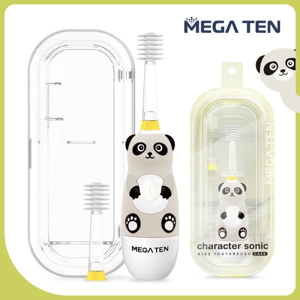 【VIVATEC】MEGA TEN 360兒童電動牙刷(精裝組)_多款可選 megaten,vivatec,360牙刷,360電動牙刷,兒童電動牙刷,sonic電動牙刷,聲波電動牙刷,幼童牙刷,360度牙刷,動物牙刷