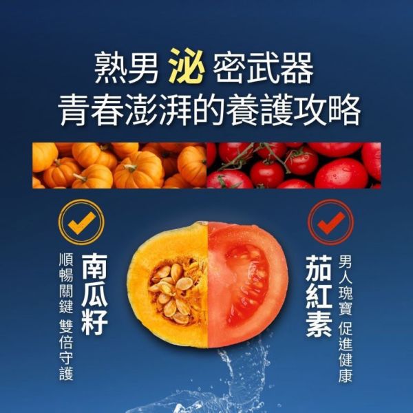 【實體藥妝指定販售】Aicom攝護力(60粒/盒) 