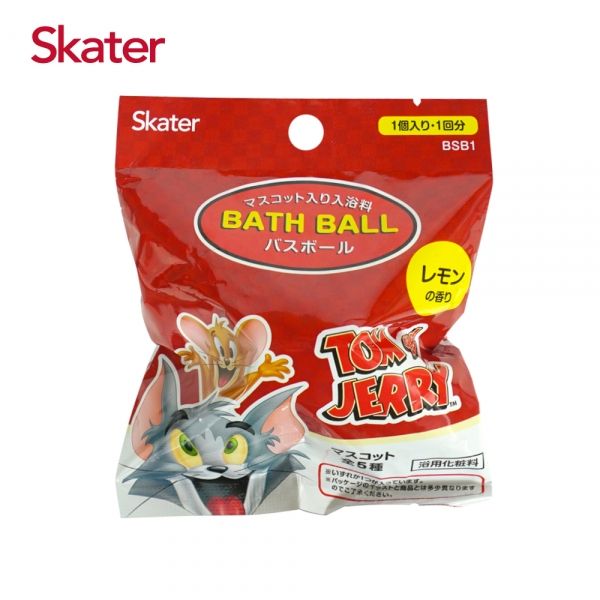 Skater泡澡沐浴/入浴球(檸檬味)湯姆貓與傑利鼠 