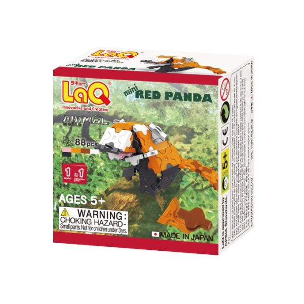 【LaQ】Q版動物系列 -小熊貓(88pcs) 