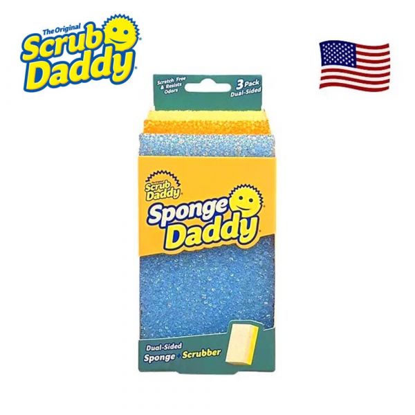 【Scrub Daddy】美國魔術老爹立潔去汙泡棉(3入)