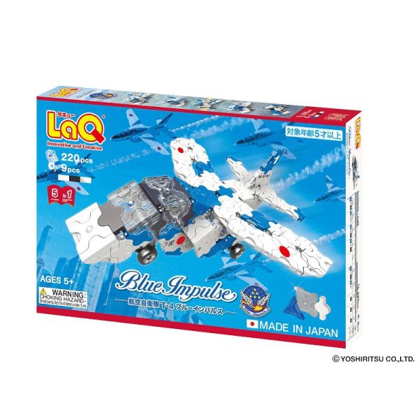 【LaQ】車輪系列 - 藍色衝擊波(220pcs+9pcs) 