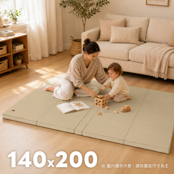 【ThinkKo】高密度隔音無縫地墊140x200cm(四色可選) 