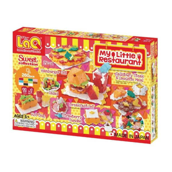 【LaQ】甜心女孩系列 - 小餐廳(260pcs) 