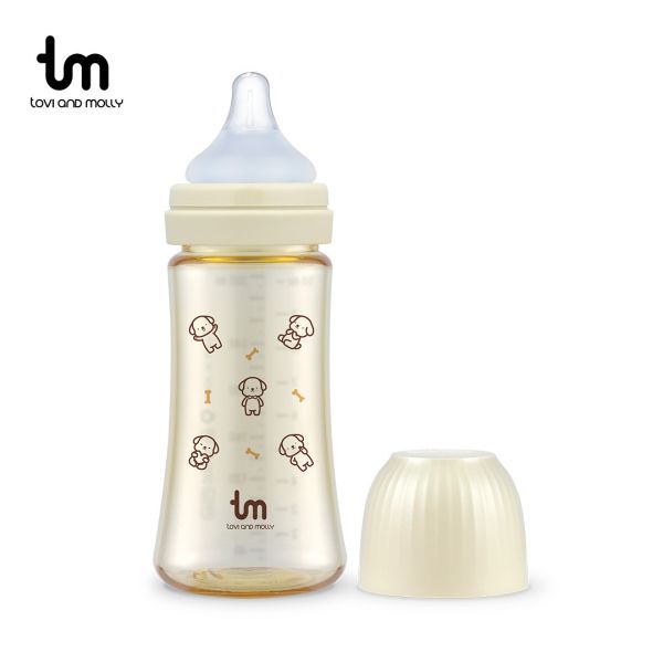 【tovi and molly】PPSU寬口 360°全方位防脹氣奶瓶 ( 多款可選 ) 