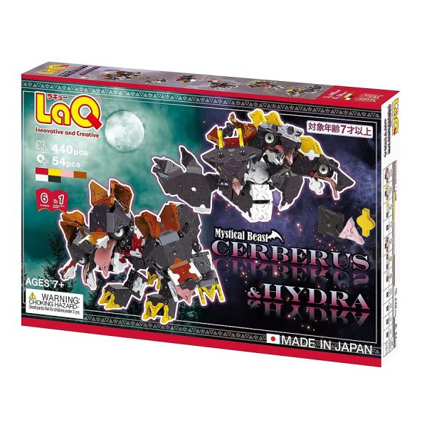 【LaQ】幻獸系列 - 地獄犬與九頭蛇(440pcs+54pcs) 