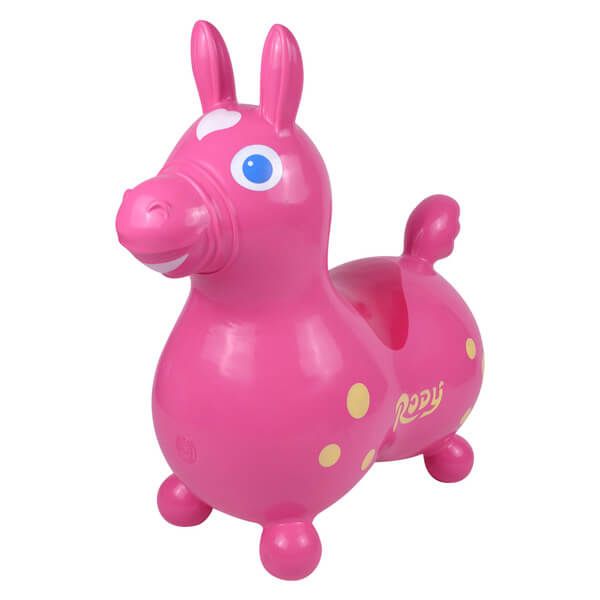 義大利RODY 跳跳馬（附 打氣筒）-桃紅 