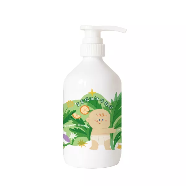【怕怕髒】艾草精油沐浴凝膠 (500ML) 