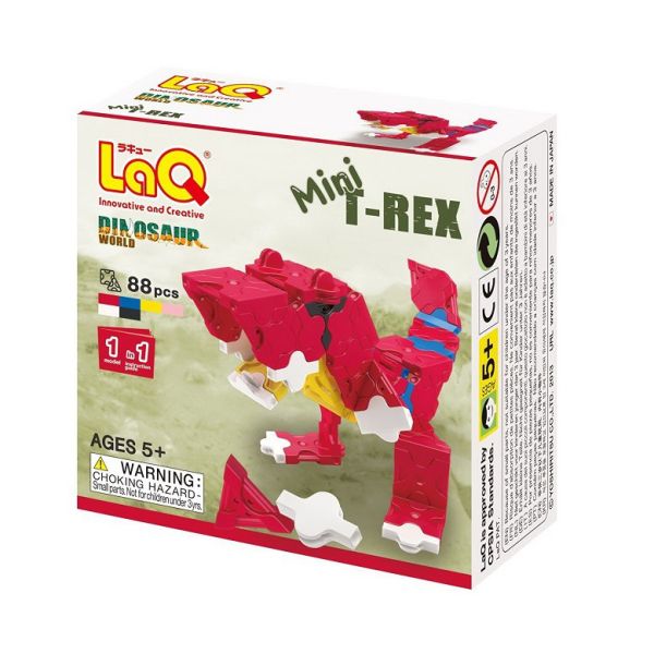 【LaQ】Q版恐龍系列 - 暴龍(88pcs) 