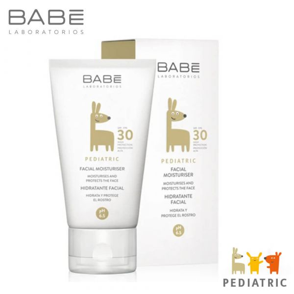 【BABE】臉部防曬滋潤霜SPF30(50ml) BABE,貝貝實驗室,貝貝lab,BABElab,保濕,防曬霜,臉部防曬,寶寶肌膚保養,嬰兒防曬