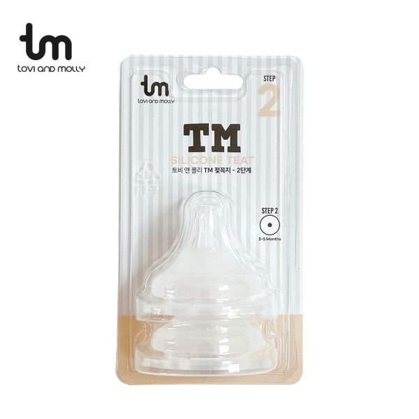 【tovi and molly】寬口瓶360°全方位防脹氣奶嘴 (多階段可選) 