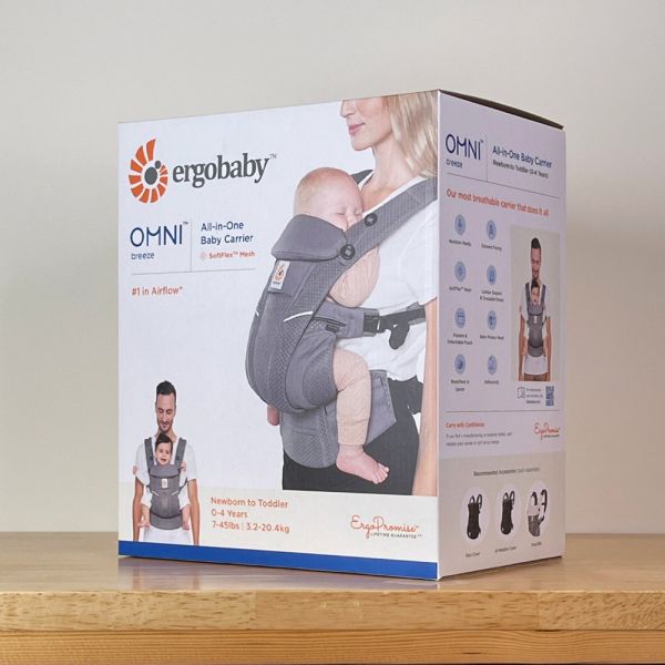 【ergobaby】OMNI breeze全階段型四式透氣嬰兒揹巾/揹帶(石墨灰) ergobaby,嬰兒背巾,揹巾,揹帶,背帶,新生兒,OMNI,omni,breeze,全階段四式,透氣網布,soft Flex,人體工學,四種背法,夜光條,全網布,1 in Airflow,石墨灰