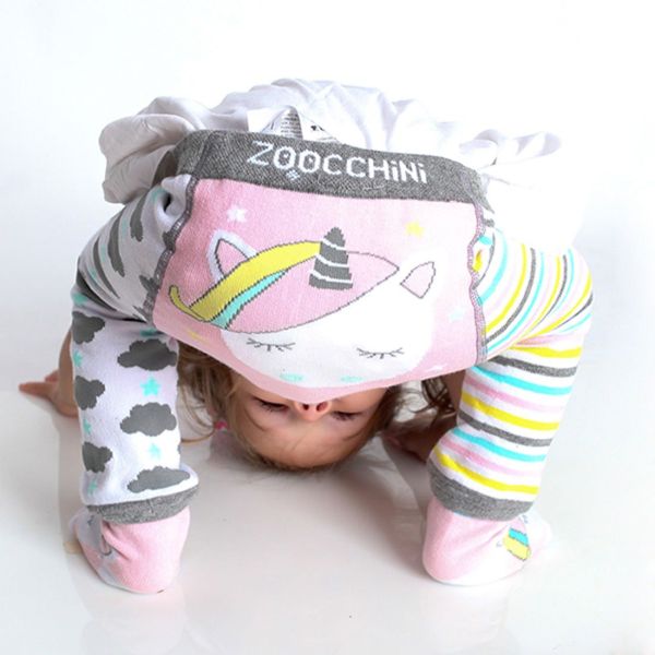 ZOOCCHiNi彈性包屁褲襪-獨角獸 