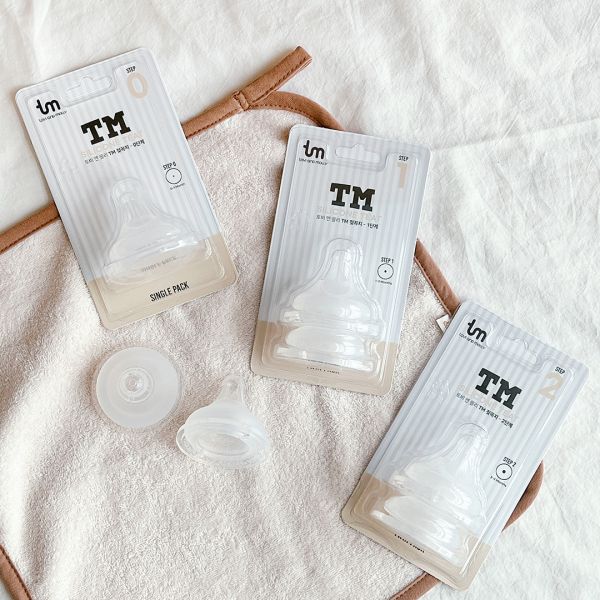 【tovi and molly】寬口瓶360°全方位防脹氣奶嘴 (多階段可選) 