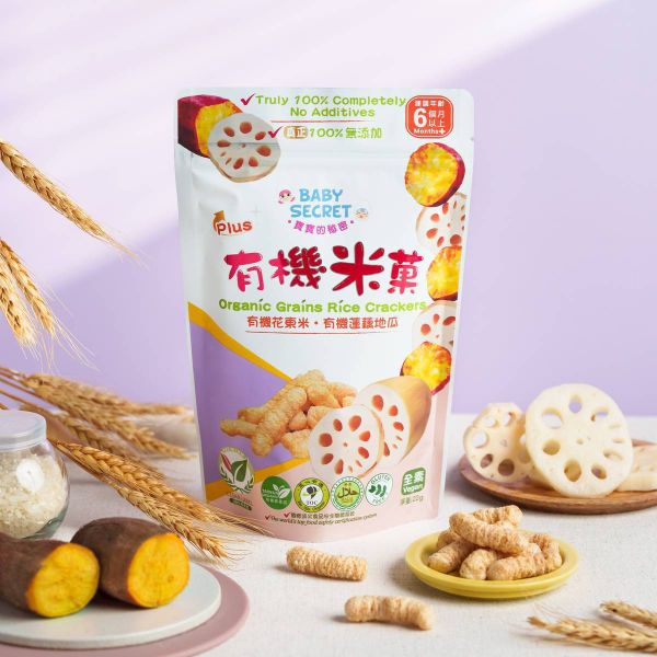 【Baby Secret 寶寶的秘密】Plus有機米菓(多口味可選)_6個月 