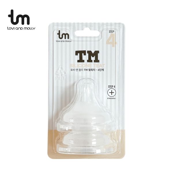 【tovi and molly】寬口瓶360°全方位防脹氣奶嘴 (多階段可選) 