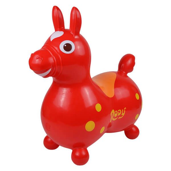 義大利RODY 跳跳馬（附 打氣筒）-紅色