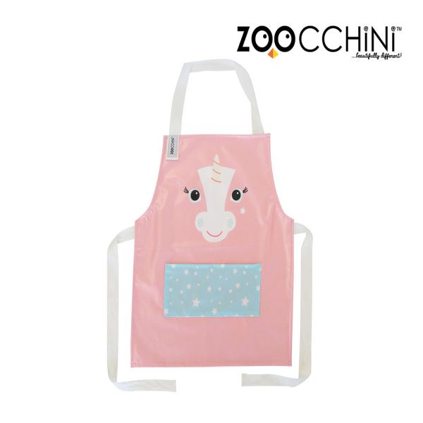 ZOOCCHiNi 兒童藝術防水圍裙-獨角獸(3-6Y) 