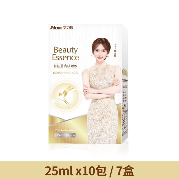 【實體藥妝指定販售】Aicom科技燕窩賦活飲 (25ml-10包/盒) 