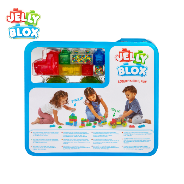 【Jelly Blox】果凍多感積木-卡車冒險組_35顆 