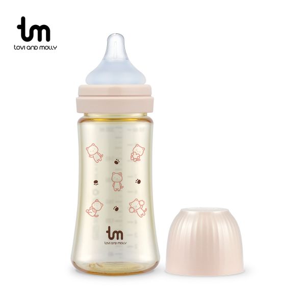 【tovi and molly】PPSU寬口 360°全方位防脹氣奶瓶 ( 多款可選 ) 