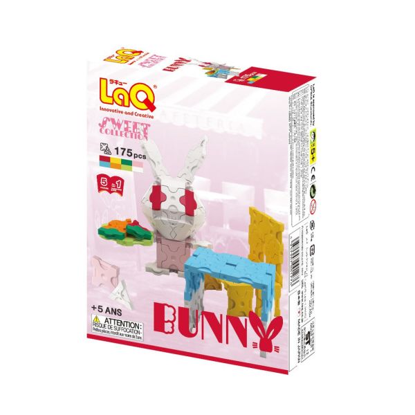 【LaQ】甜心女孩系列 - 迷你客兔兔(175pcs) 