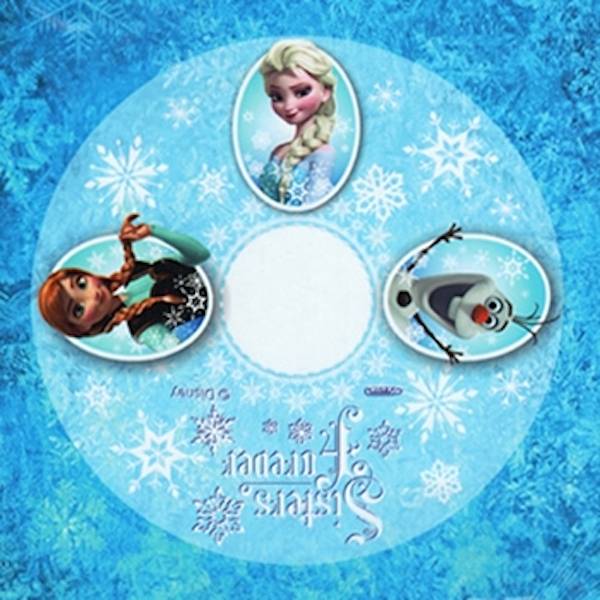 Disney迪士尼 冰雪奇緣飯糰包裝紙 (18入) 