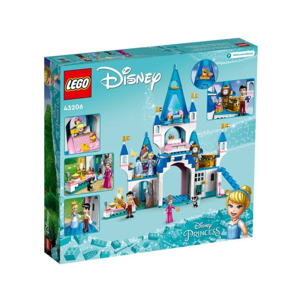 【LEGO樂高】43206 灰姑娘和白馬王子的城堡 