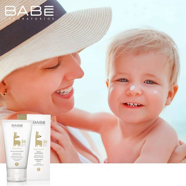 【BABE】臉部防曬滋潤霜SPF30(50ml) BABE,貝貝實驗室,貝貝lab,BABElab,保濕,防曬霜,臉部防曬,寶寶肌膚保養,嬰兒防曬