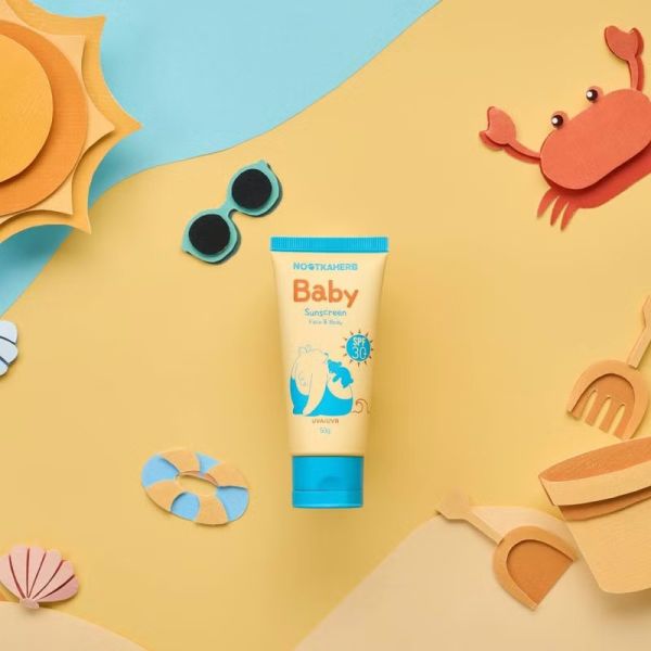 【諾卡草本】嬰兒純物理防曬乳SPF30 