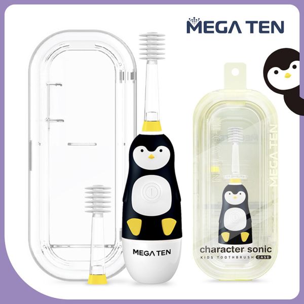 【VIVATEC】MEGA TEN 360兒童電動牙刷(精裝組)_多款可選 megaten,vivatec,360牙刷,360電動牙刷,兒童電動牙刷,sonic電動牙刷,聲波電動牙刷,幼童牙刷,360度牙刷,動物牙刷