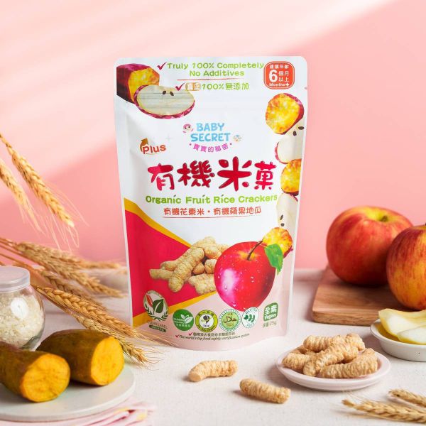 【Baby Secret 寶寶的秘密】Plus有機米菓(多口味可選)_6個月 