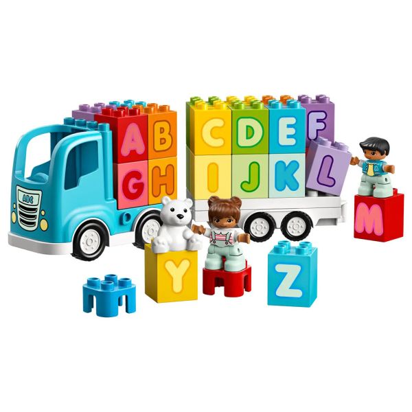【LEGO樂高】Duplo 得寶系列 10915 字母卡車 