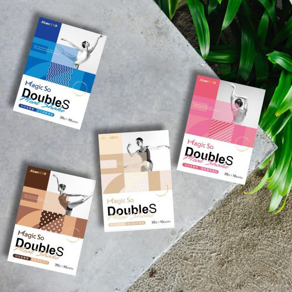 【活動贈品】AicomMagic So-Doubles 科技營養餐(清新莓果優格風味)單包入 