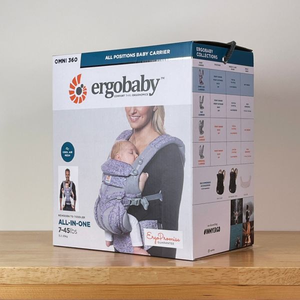 【ergobaby】OMNI全階段型四式360透氣款嬰兒揹巾/揹帶(粉紅數碼) ergobaby,嬰兒背巾,揹巾,揹帶,背帶,新生兒,OMNI,omni360,全階段四式,人體工學,360透氣款