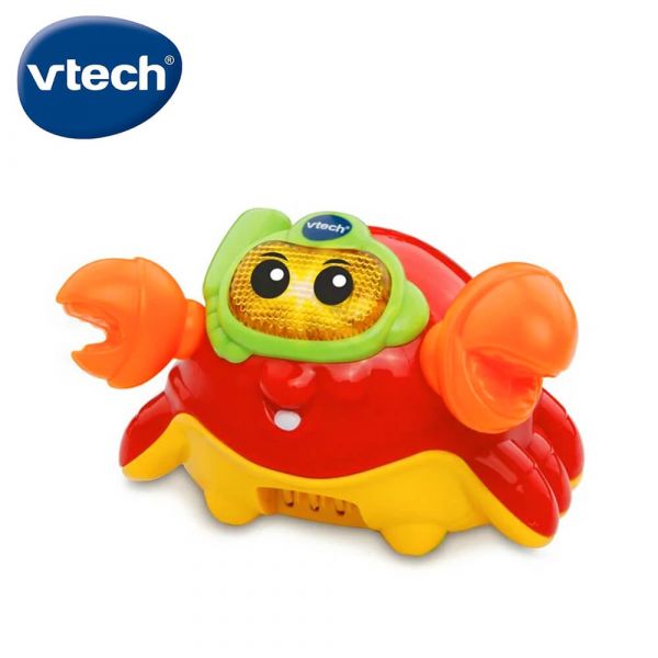 【Vtech】2合1嘟嘟戲水洗澡玩具系列(快樂螃蟹) 