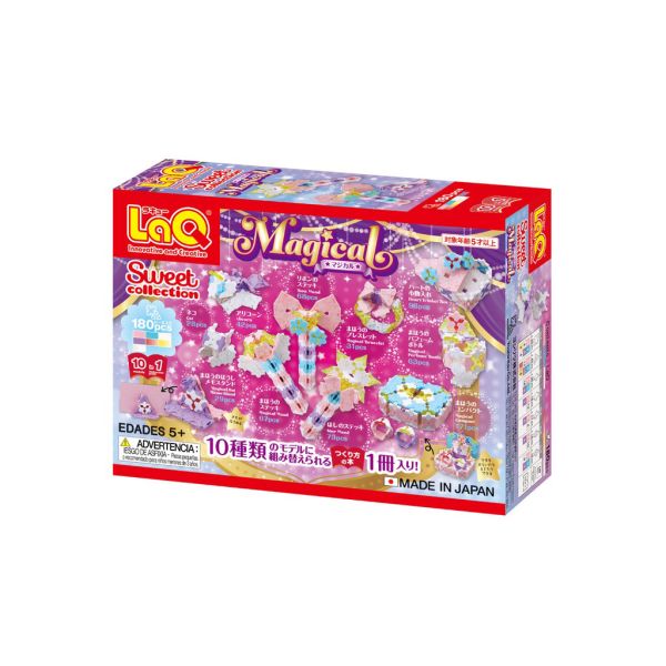 【LaQ】甜心女孩系列 - 魔法寶物(180pcs) 