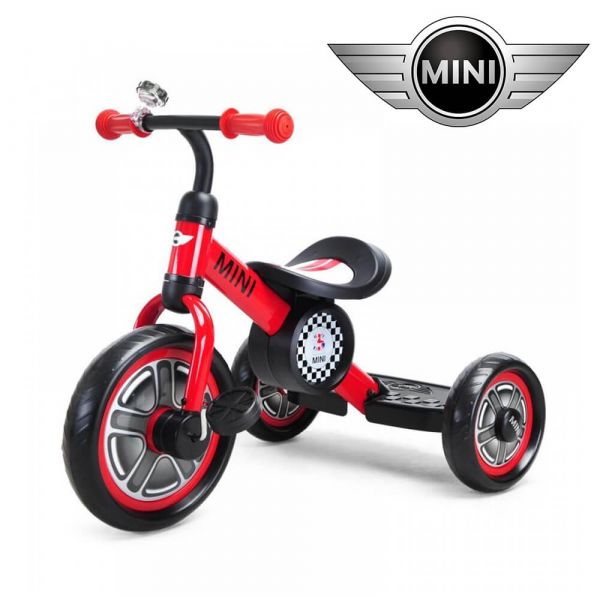 英國Mini Cooper 兒童三輪車10吋-辣椒紅- 親子良品| 媽媽育兒的好朋友 
