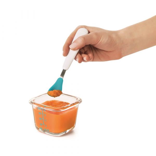 OXO好滋味玻璃儲存盒-4oz-靚藍綠 