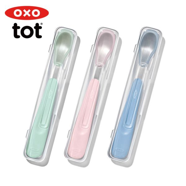 OXO TOT 隨行矽膠湯匙 - 2024新色款