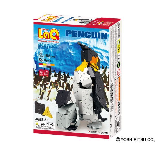 【LaQ】動物系列 - 迷你客企鵝(164pcs+4pcs) 