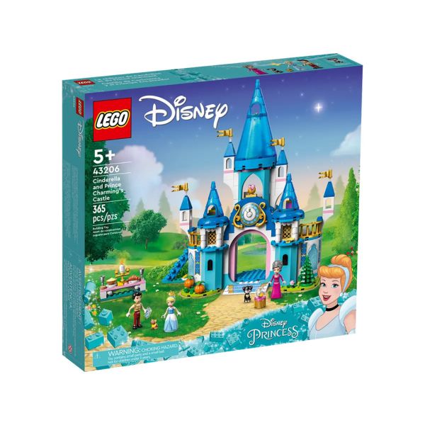 【LEGO樂高】43206 灰姑娘和白馬王子的城堡 
